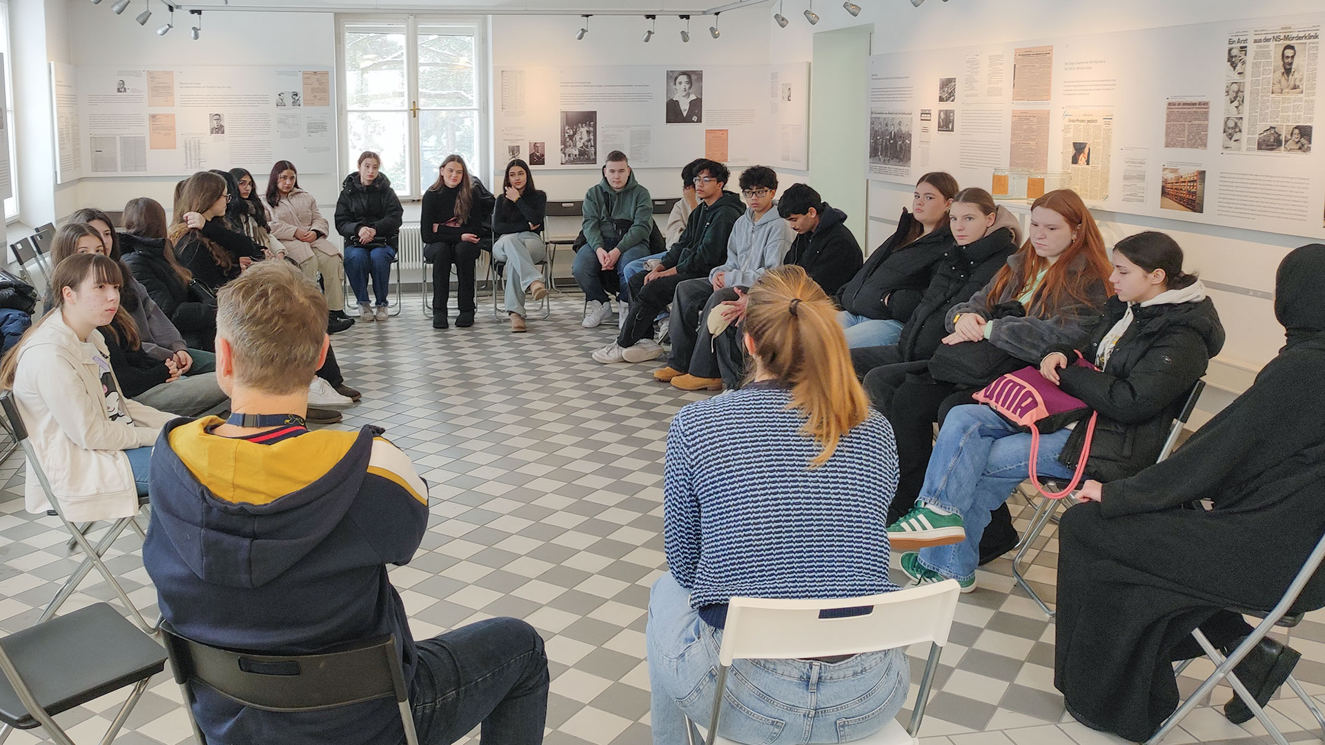 Besuch in der Gedenkstätte Steinhof