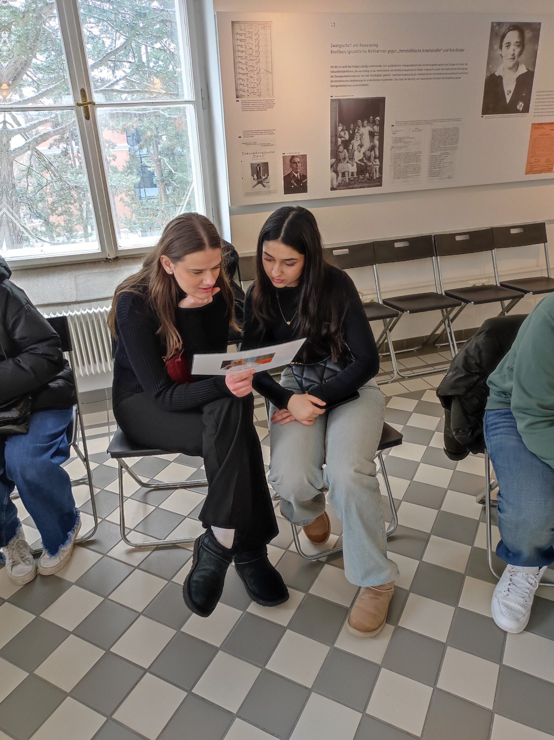 Besuch in der Gedenkstätte Steinhof